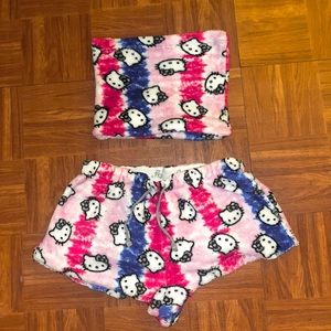 Hello Kitty Two Piece Pajamae